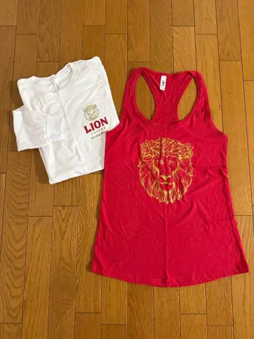 [현지 구매] 라이온 커피 탱크 롱T Number_i