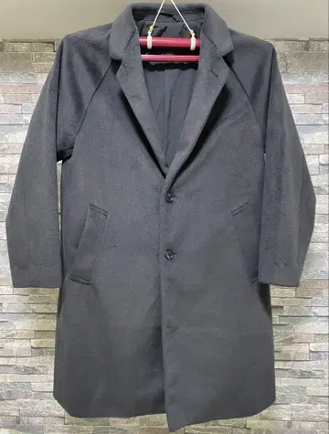 진한 그레이 [ 체스터 코트 ] 남성용 M