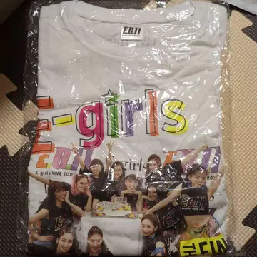 E-girls LIVE TOUR 2018 티셔츠 M + 토트백 9점