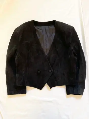 FLANDRE 플랑드르 양가죽 가죽 자켓 블랙 노카라