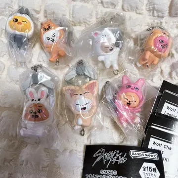 SKZOO 집게로 집어 연결하는 마스코트 vol.2 7개