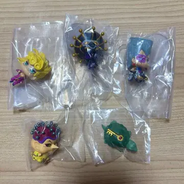 죠죠의 기묘한 모험 캡슐 피규어 컬렉션 Gold Wind 전 5종