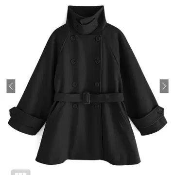 벨트 포함 멀티 Way 페이크 울 코트 [fo1762]