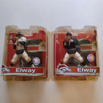 맥팔렌 NFL 존 엘웨이 피규어 2체 세트