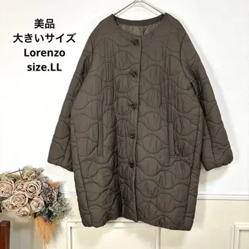 새상품급 빅 사이즈 Lorenzo 퀼팅 코트