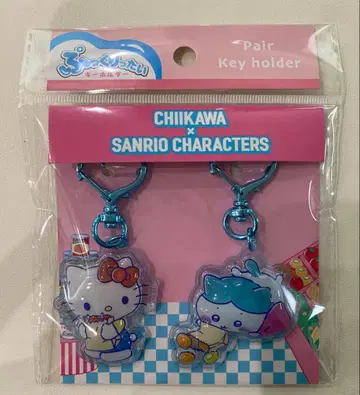 치이카와 산리오 푹신푹신 타이 하치와레 헬로키티