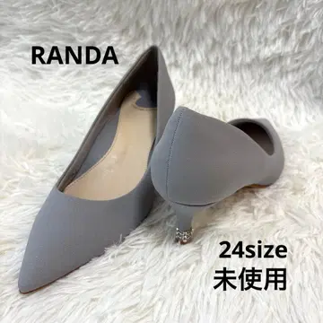 미사용 RANDA 스틸레토 미즈타니 결혼식 비쥬 하이힐