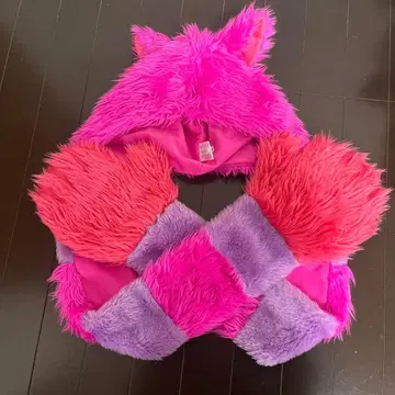 디즈니 체셔캣 치샤캣 팬캡 머플러