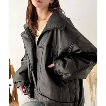 충전솜 인조 가죽 몬스터 블루종