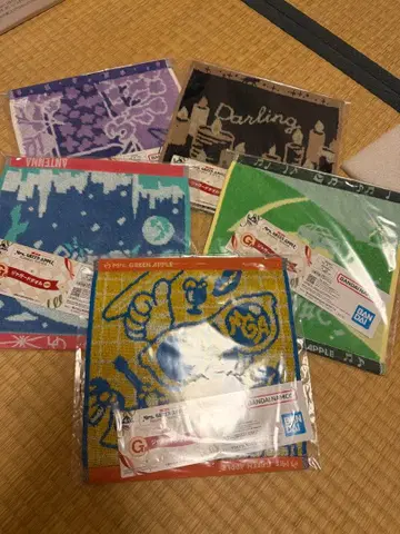 MrsGreenApple 제일복권 캐릭터 타월 세트 5개