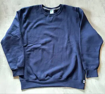 러셀 L 사이즈 네이비 맨투맨