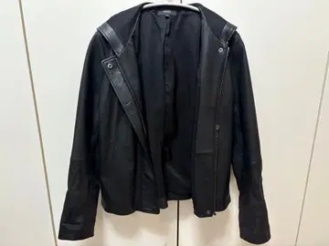 theory 양가죽 자켓 후드티 P 사이즈