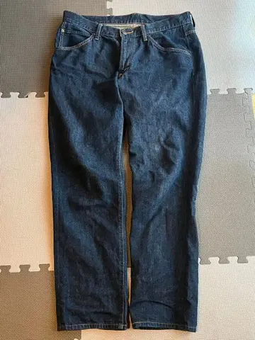 EDWIN 다크 블루 스트레이트 레그 청바지 에드윈 43