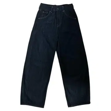 UNIQLO 유니클로 다크 블루 배기 데님