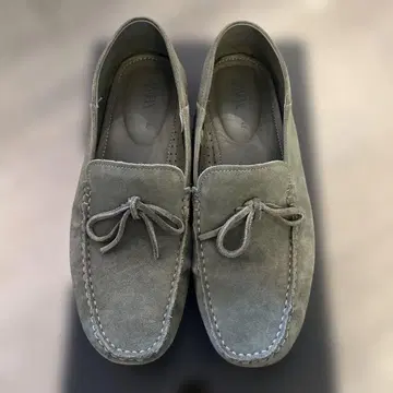 ZARA 그레이 모카신 43