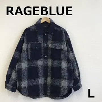 최종 A1224D12 [ RAGEBLUE ] 오버 셔츠 코트