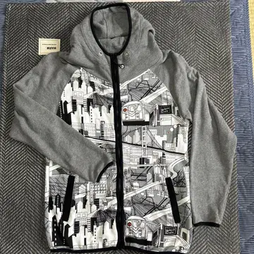 YAKPAK 지퍼 후드티 M 오버 사이즈