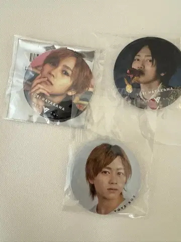 하야카와 이오리 캔 배지