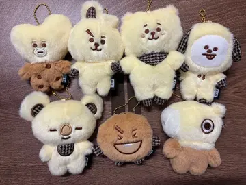 BT21 마스코트 참 BTS 7개 세트