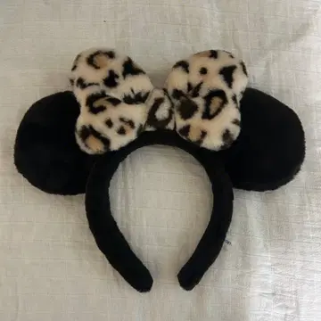 미니 머리띠 레오파드 무늬 디즈니