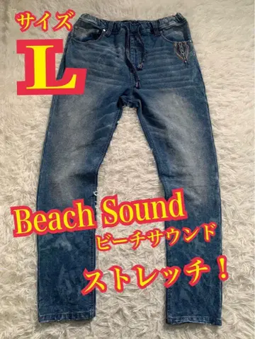 Beach Sound 비치 사운드 데님 청바지 스트레치 L 사이즈
