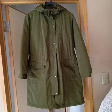 ikka 모즈 코트 올리브 그린