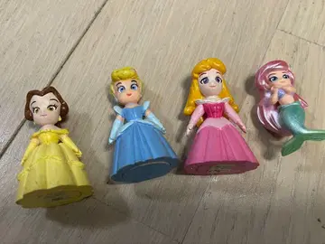 디즈니 프린세스 미니 피규어 4개 세트