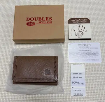 [ 새상품 ] DOUBLES 카드 케이스 더블스 명함지갑
