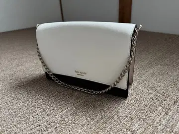 케이트 스페이드 숄더백 화이트/블랙