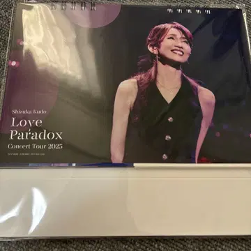 쿠도 시즈카 Love Paradox 2026 달력 브로마이드 포함