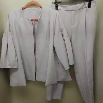 3423 RUIRUE BOUTIQUE 연보라 수트 셋업