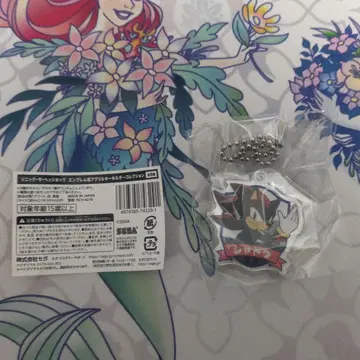 소닉 더 헤지혹 쉐도우 아크릴 키링 세가 스토어