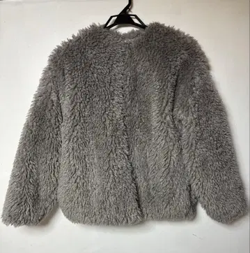 topic 토픽 그레이 보아 자켓 플리스 자켓