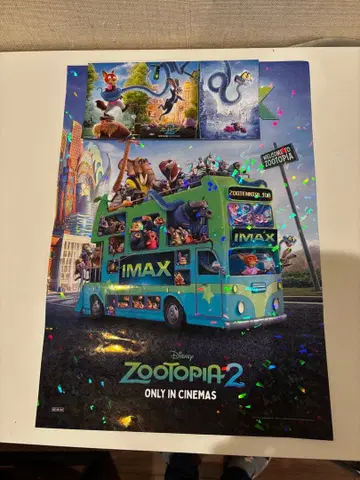 주토피아 2 IMAX 포스터