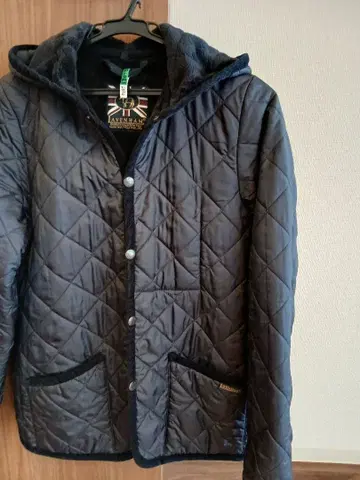 LAVENHAM 네이비 퀼팅 자켓