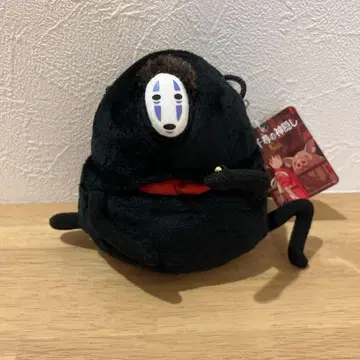 센과 치히로의 행방불명 가마구치 파우치 블랙