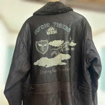 FLYING TIGERS 가죽 자켓 1941
