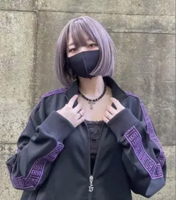 gibous 로고 저지 스콜피온 블랙 퍼플