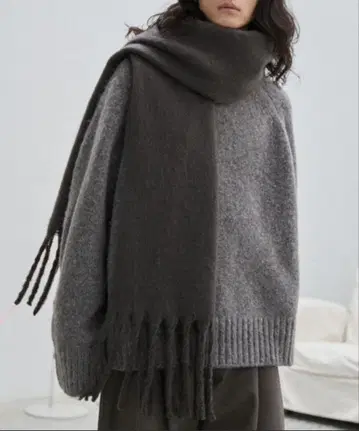 wym 머플러 애쉬 브라운