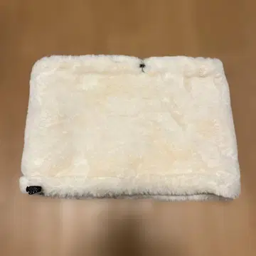 플리스 넥워머 화이트