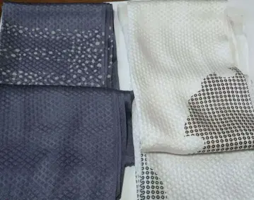 순수 실크 오비 장식 천 2세트