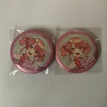 컬러풀 피치 다이너 캔뱃지 2개 세트