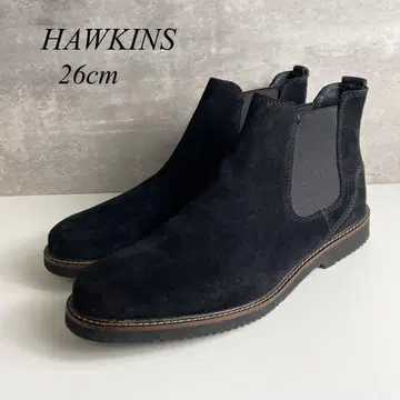 [ 새상품급 ] 호킨스 사이드 고어 숏부츠 블랙 26 HL60024