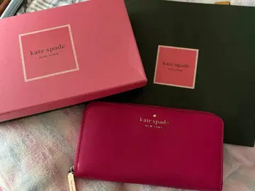 케이트 스페이드 장지갑 핑크