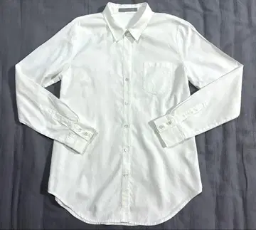 L 사이즈 theory luxe 띠어리 긴팔 셔츠 화이트