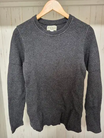 West Ride 리브 니트 스웨터 사이즈 38 블랙