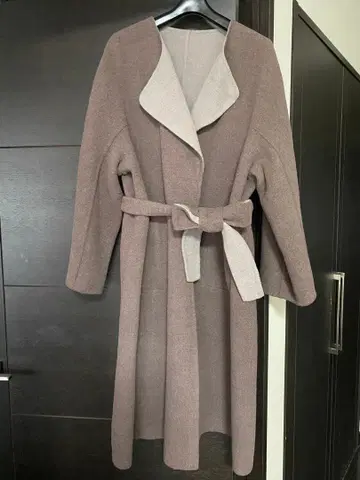 SNIDEL 브라운 롱 코트