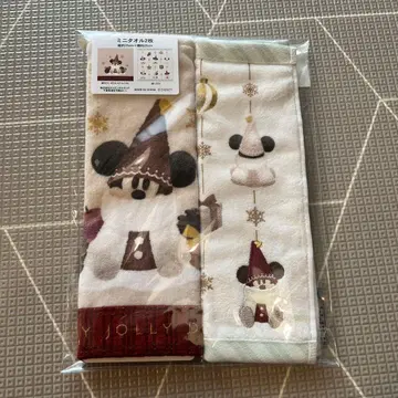 디즈니 크리스마스 2025 리루린린 미니 타월 세트