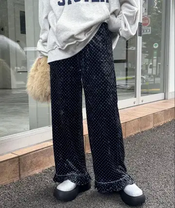 CIAOPANIC 벨로아 팬츠