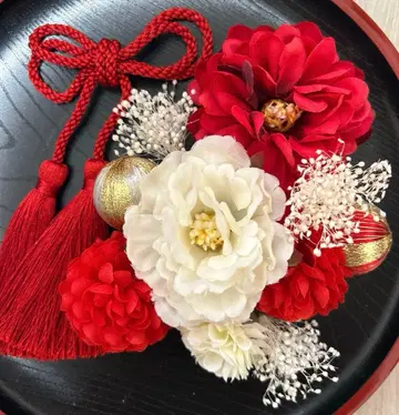 한정판 1점만 성인식 졸업식 시치고산 사전 촬영 머리 장식